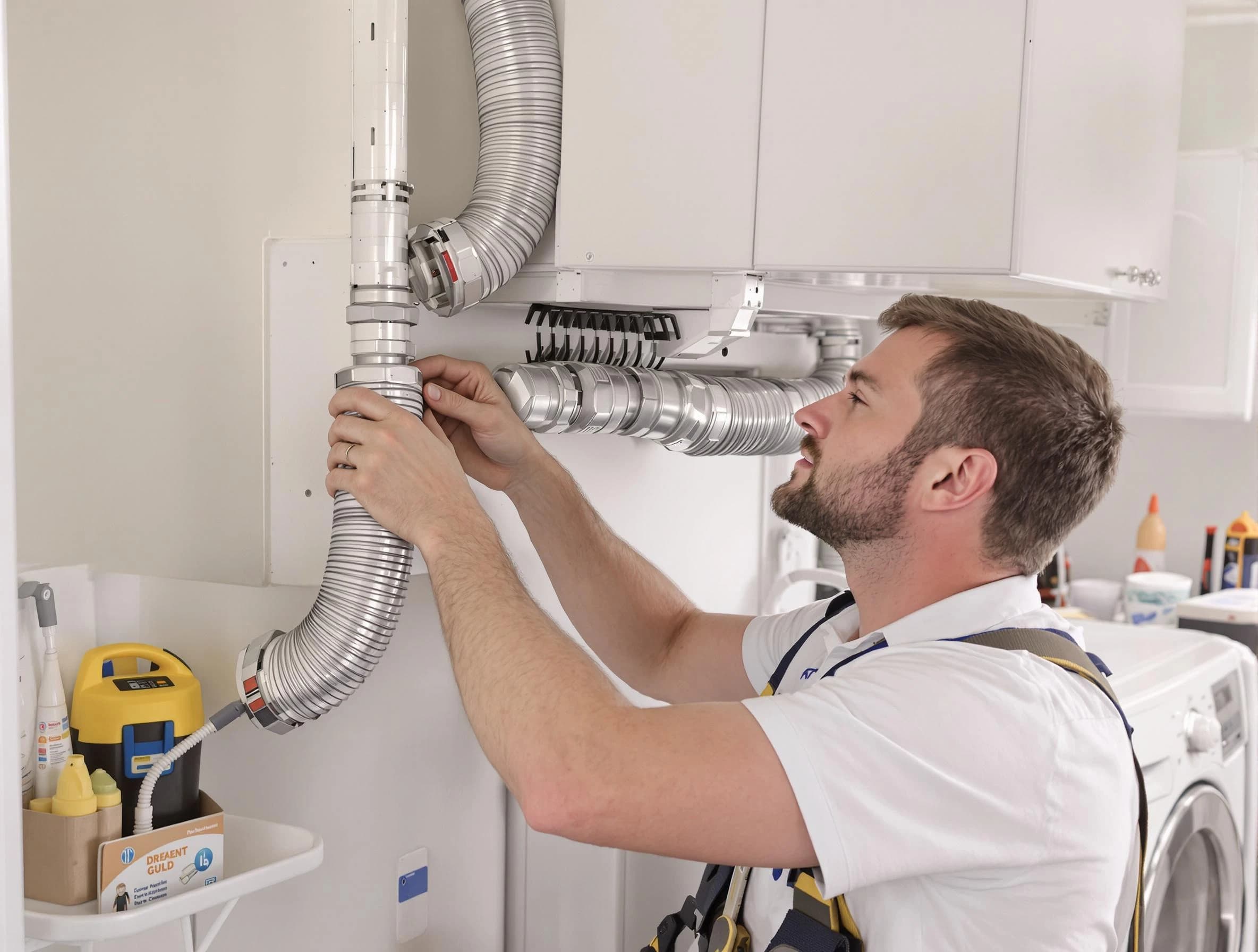 Professional dryer vent repair and installation by Colonial Beach Dryer Vent Cleaning in Colonial Beach