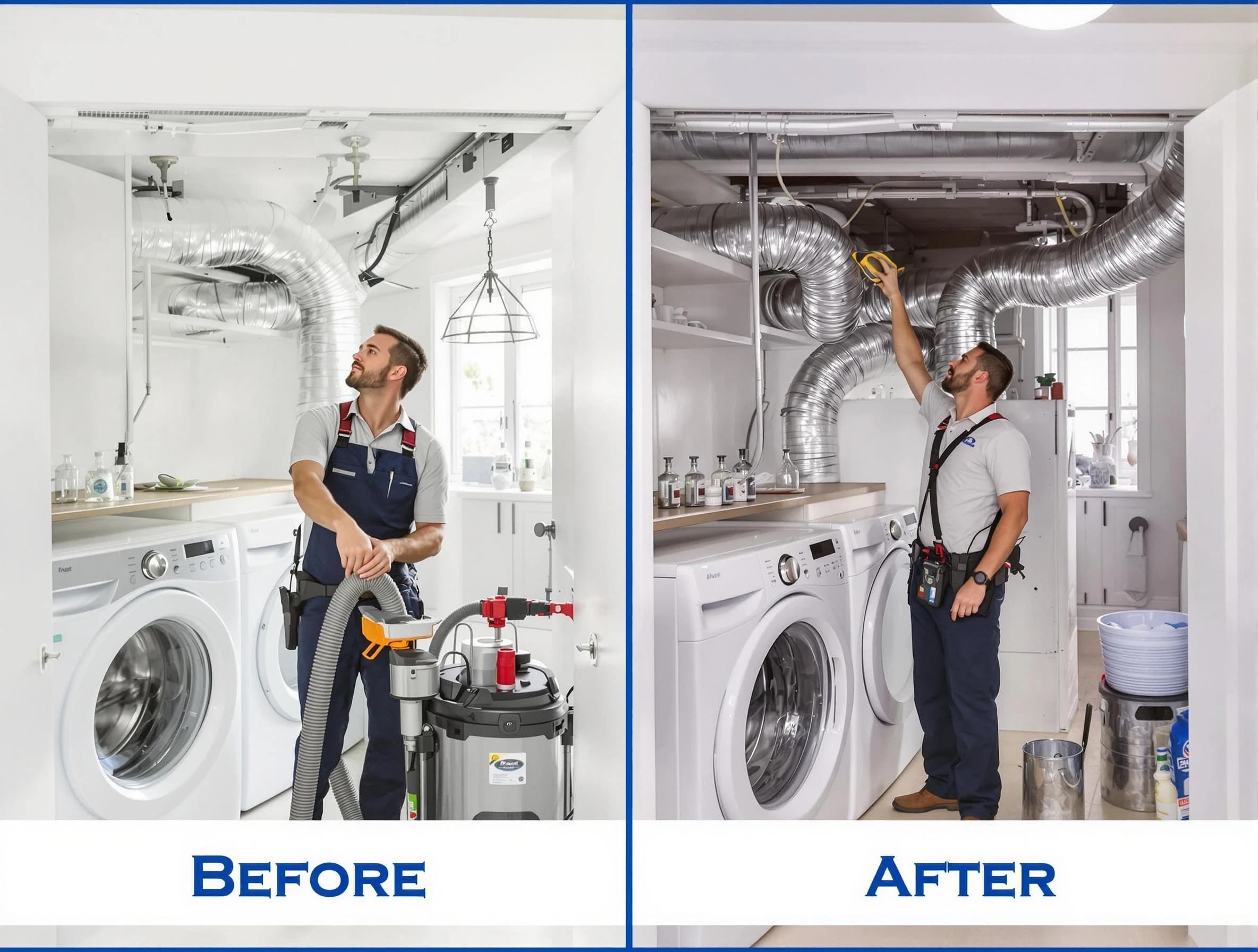 Expert gas dryer vent cleaning by Colonial Beach Dryer Vent Cleaning in Colonial Beach