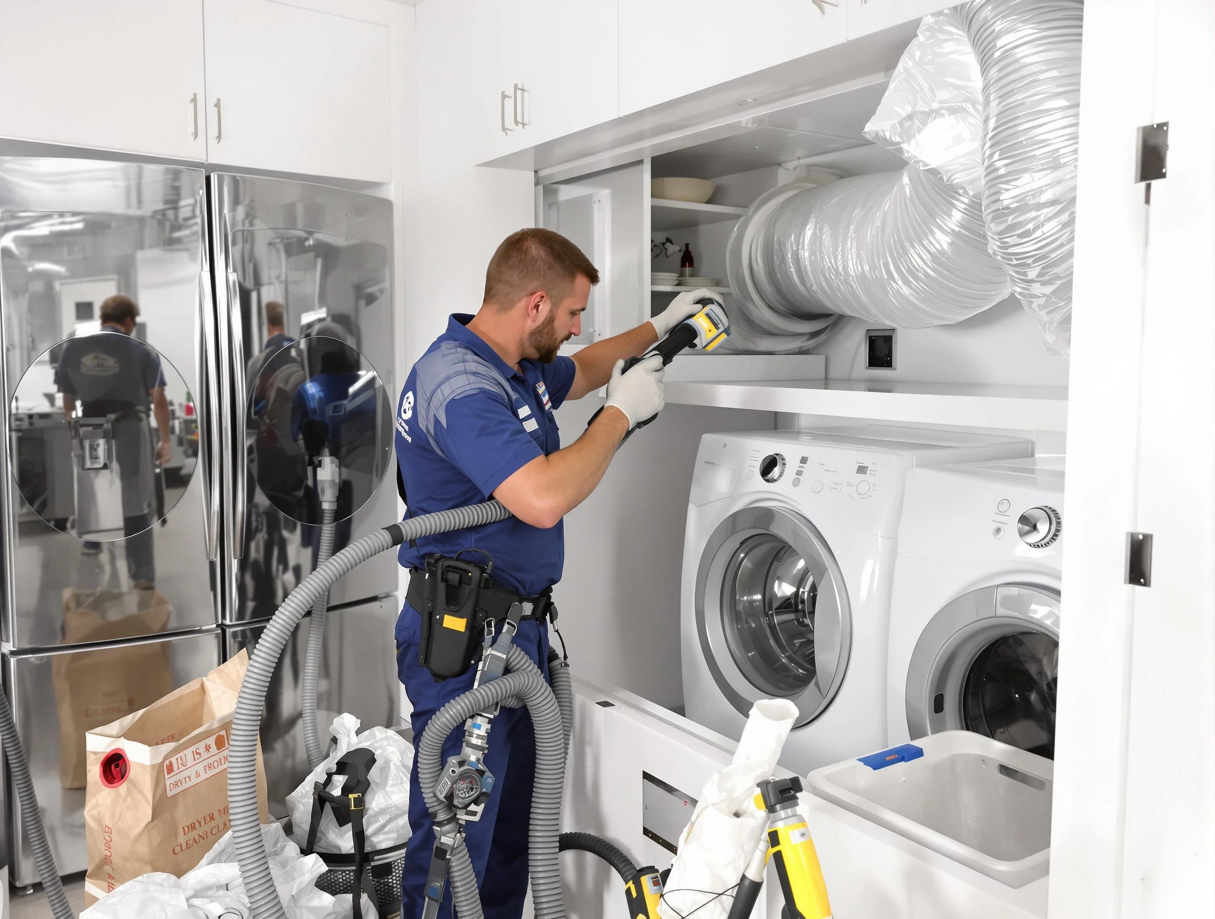 Professional duct cleaning by Colonial Beach Dryer Vent Cleaning in Colonial Beach