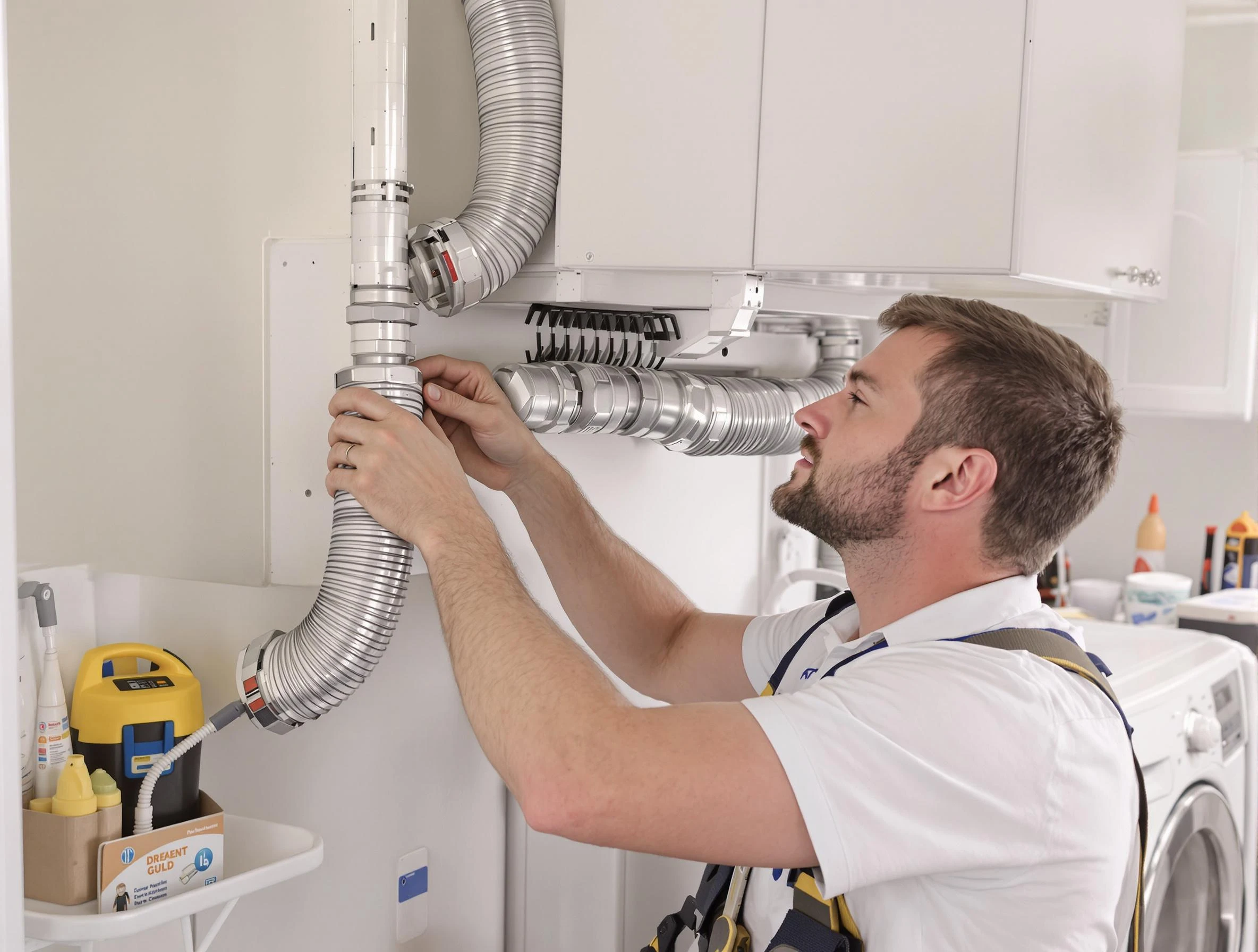 Professional dryer vent repair and installation by Colonial Beach Dryer Vent Cleaning in Colonial Beach