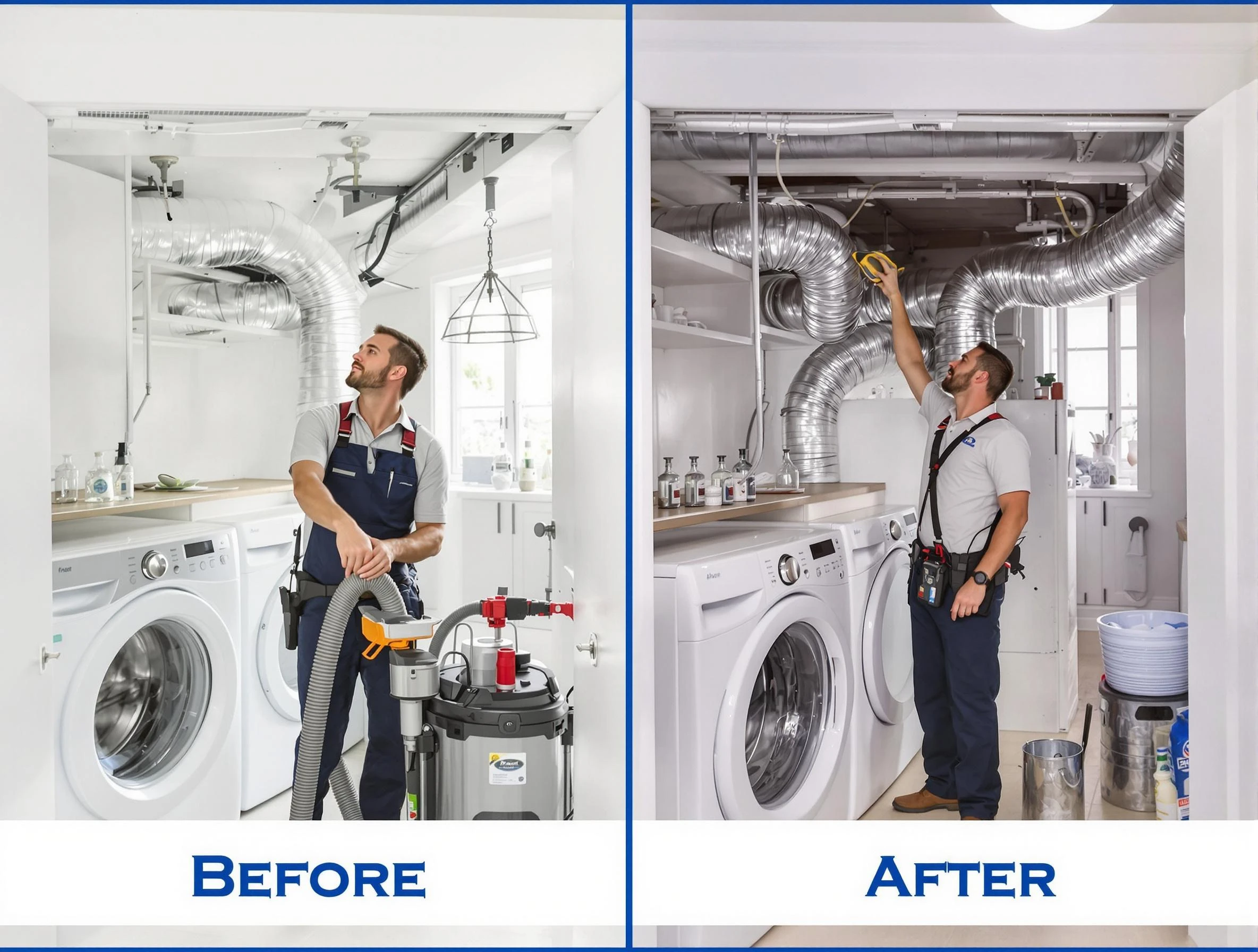 Expert gas dryer vent cleaning by Colonial Beach Dryer Vent Cleaning in Colonial Beach