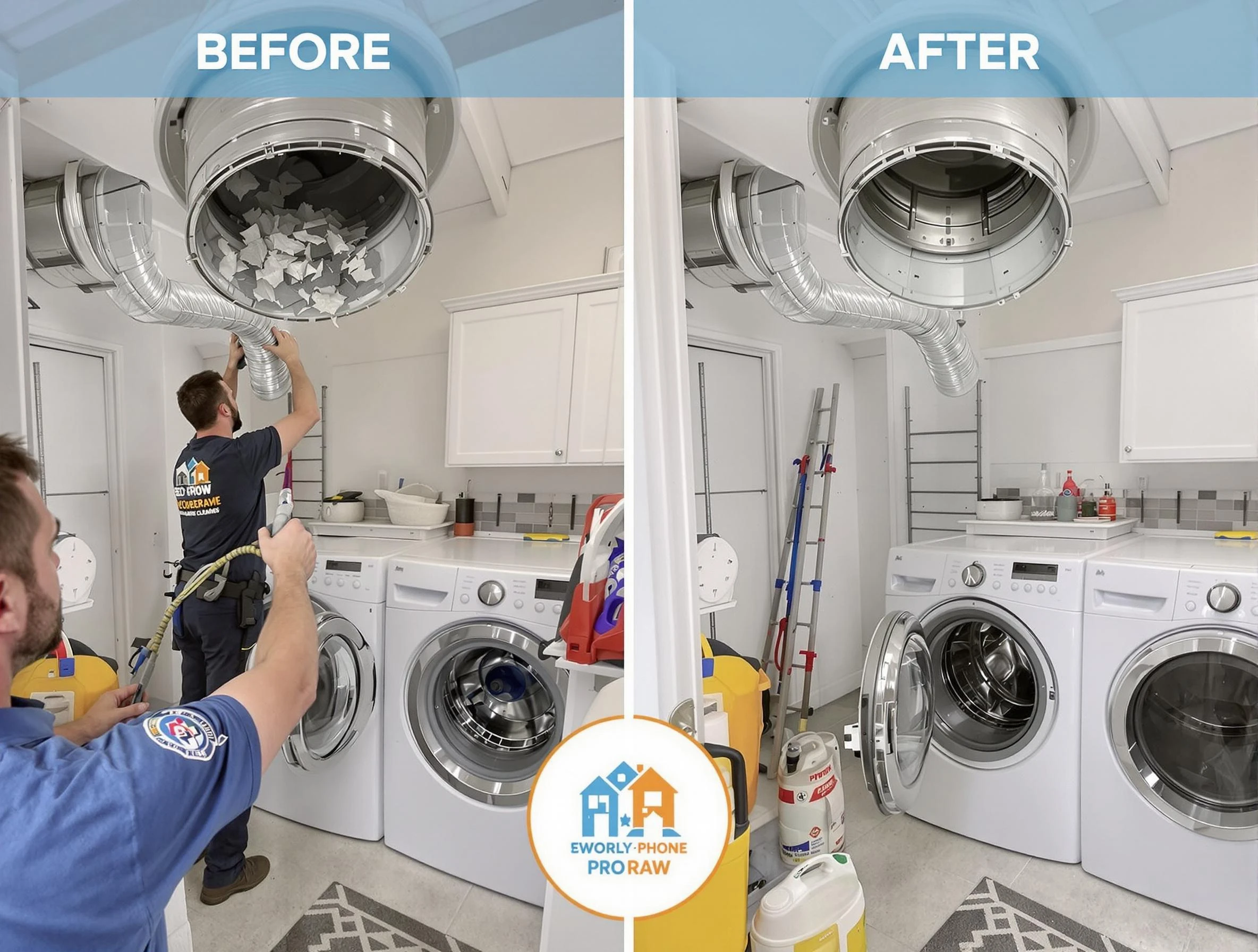 Residential dryer vent cleaning by Colonial Beach Dryer Vent Cleaning in Colonial Beach